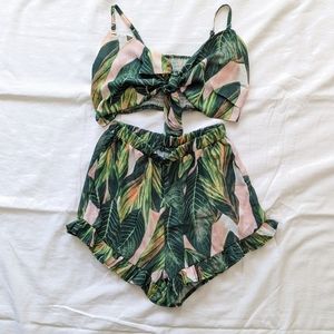 New without tags matching co-ord short set.